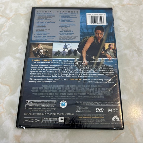 Lara Croft Tomb Raider Special Collector’s Edition DVD 2001 - Picture 2 of 4